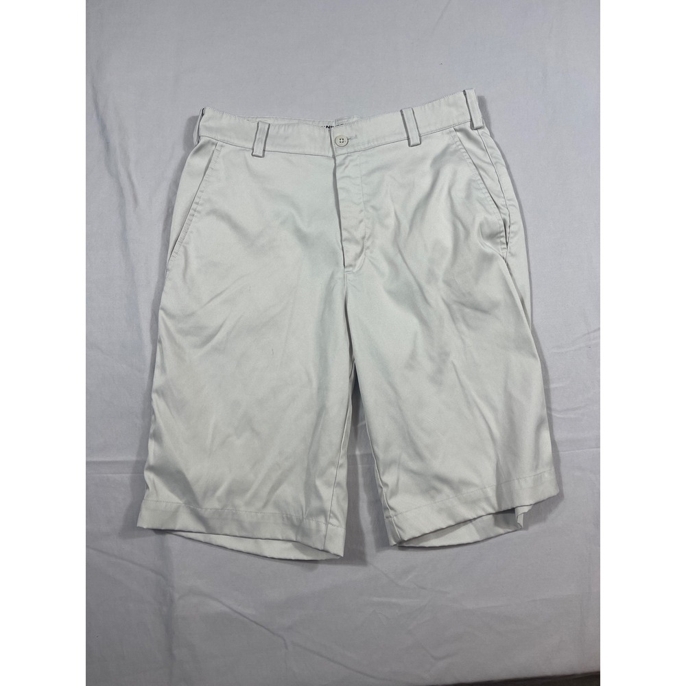 Nike Golf Tour Performance Dri-FIT Shorts Mens 28 Light Gray Flat Front Golfing